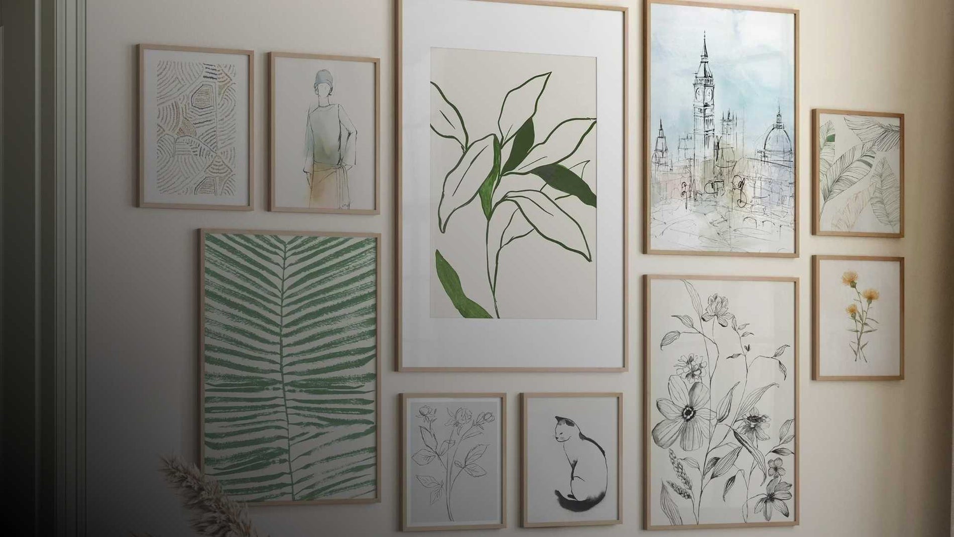 How to Hang and Display Wall Art Without Second-Guessing Yourself