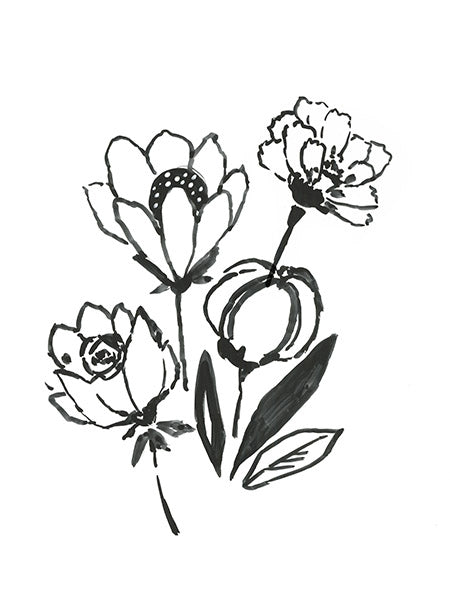 Black and White Bouquet