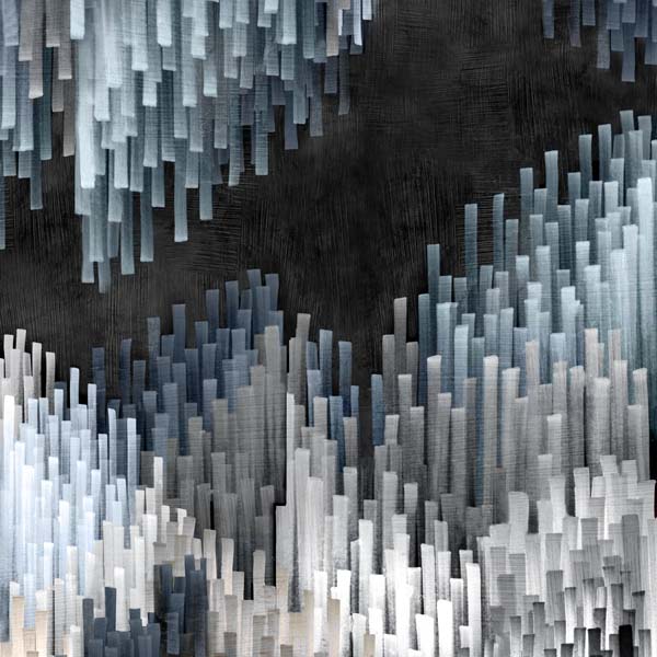 Abstract Geometric Line Pattern