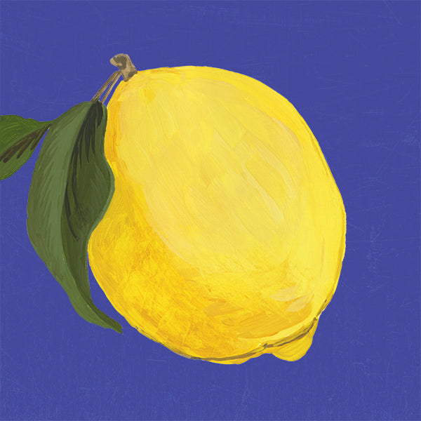 Bright Yellow Lemon