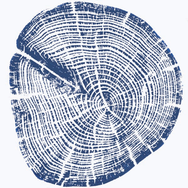 Blue Tree Ring