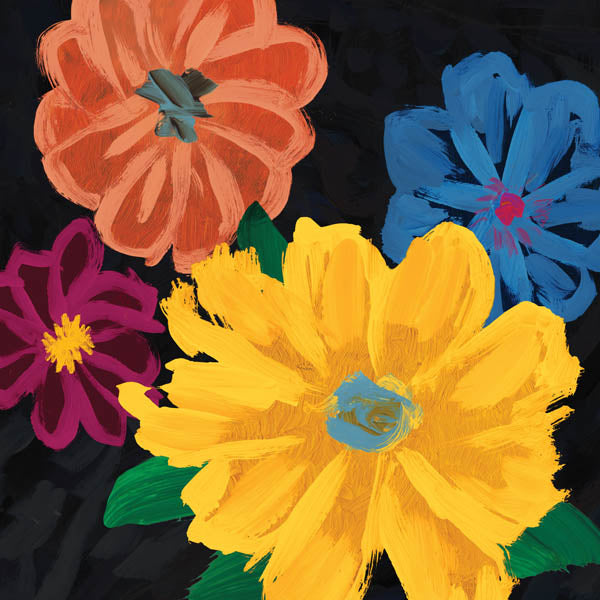 Budding Flowers I