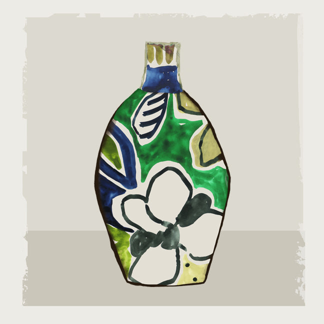 Picasso Inspired Vase III