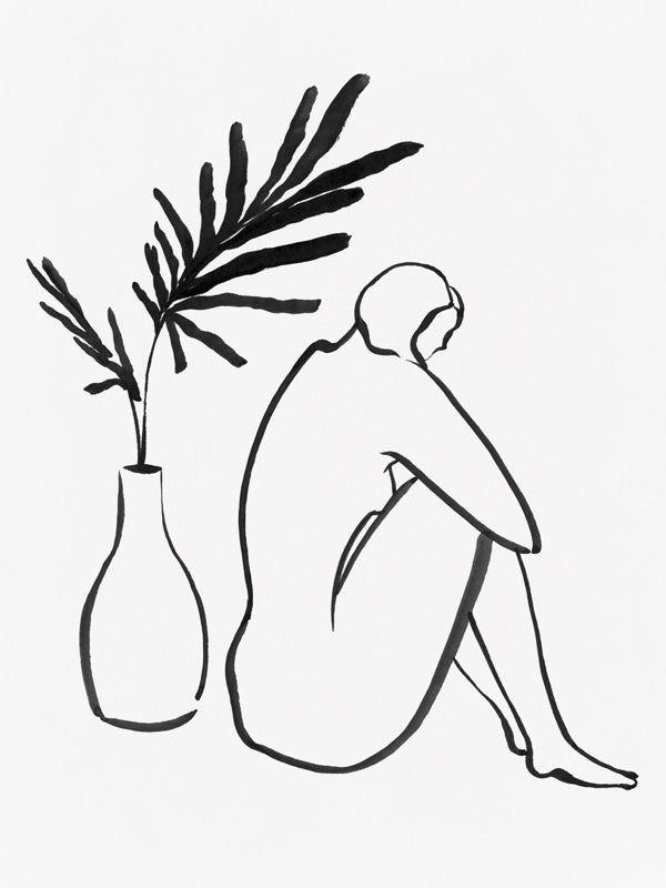 Woman and Vase I