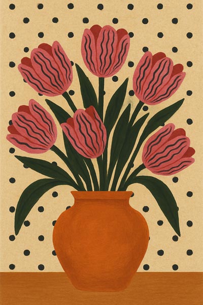 Flowers and Dots