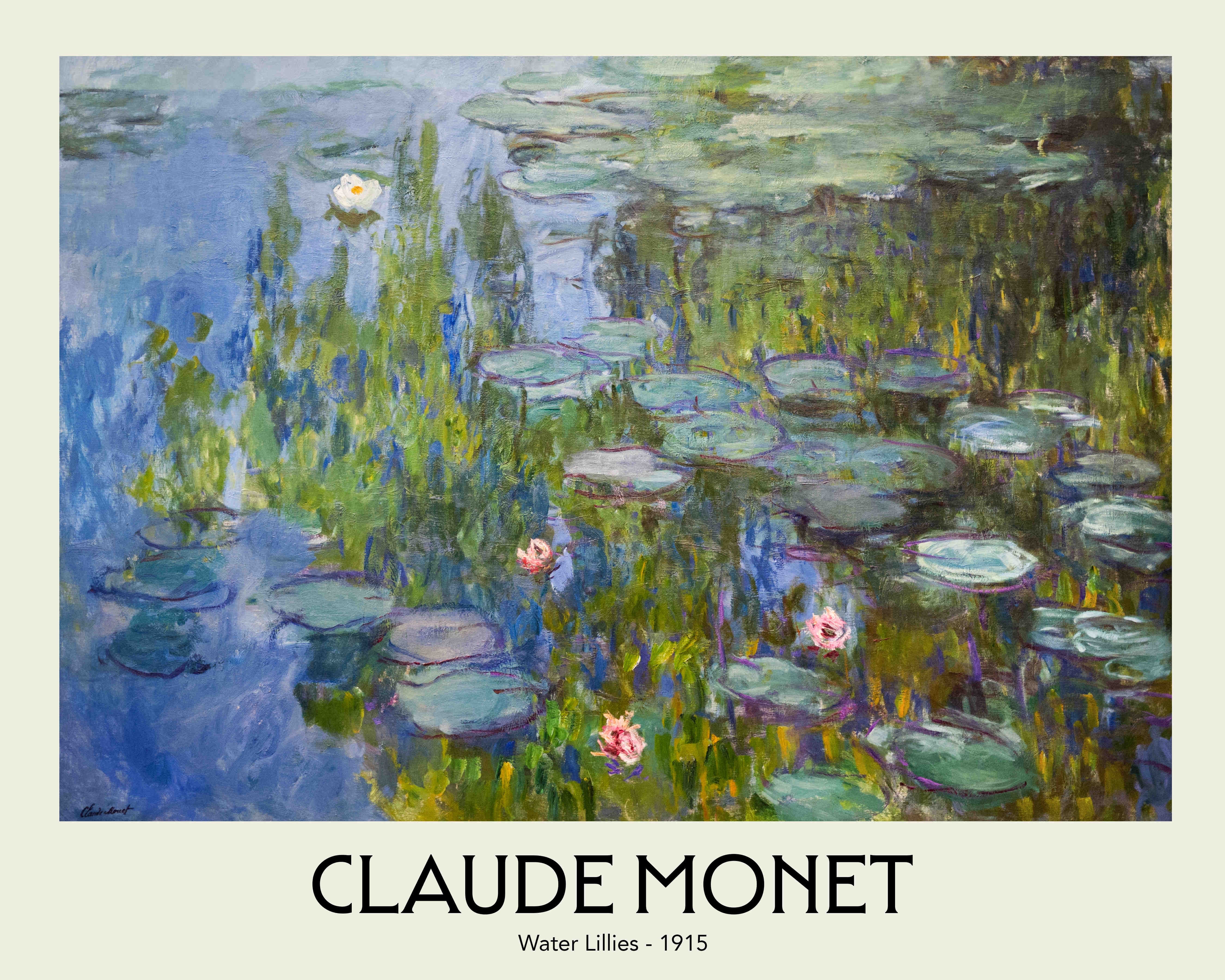 Claude Monet, Water Lillies -1915