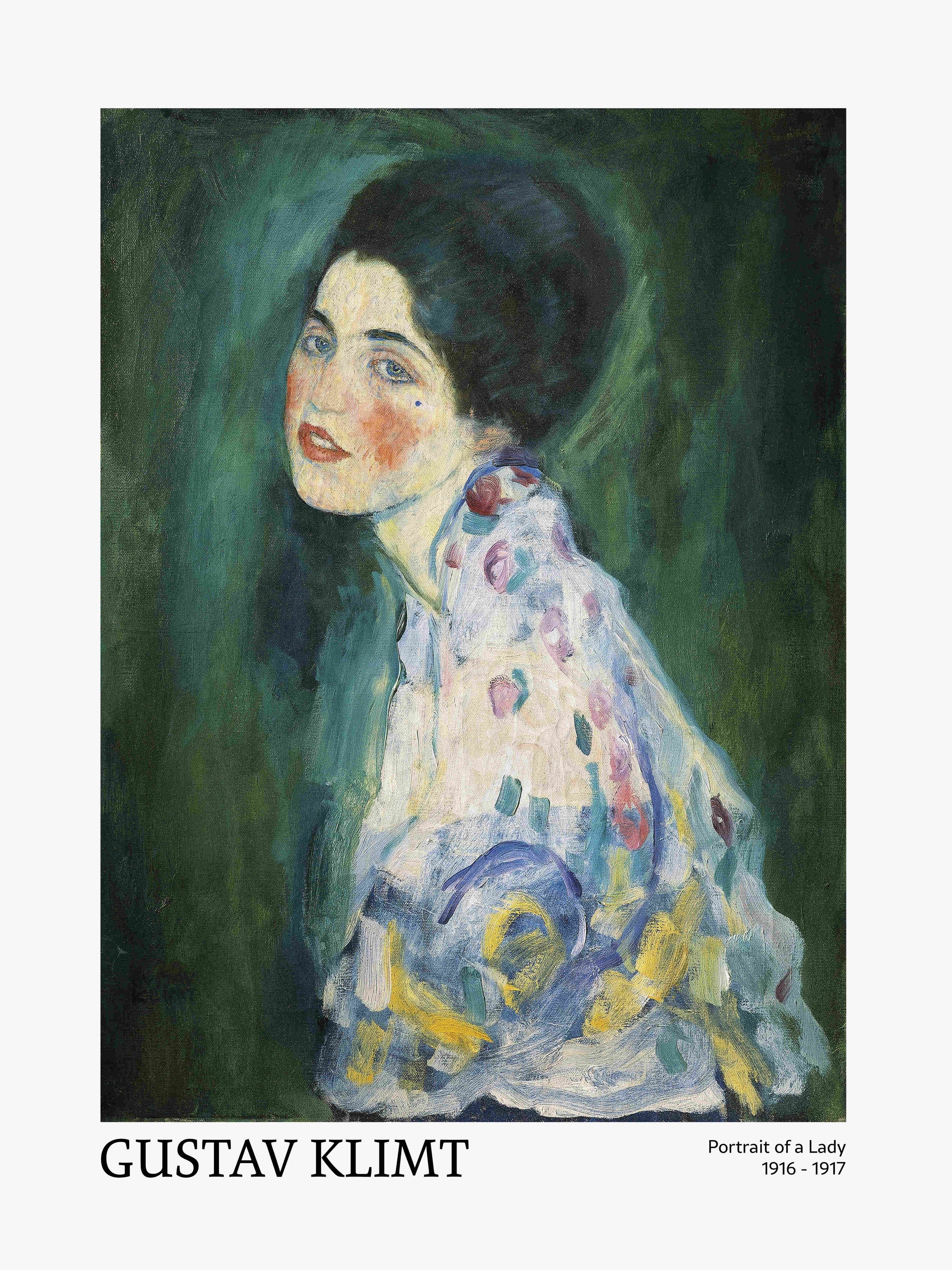 Gustav Klimt, Portrait of a Lady - 1916-1917