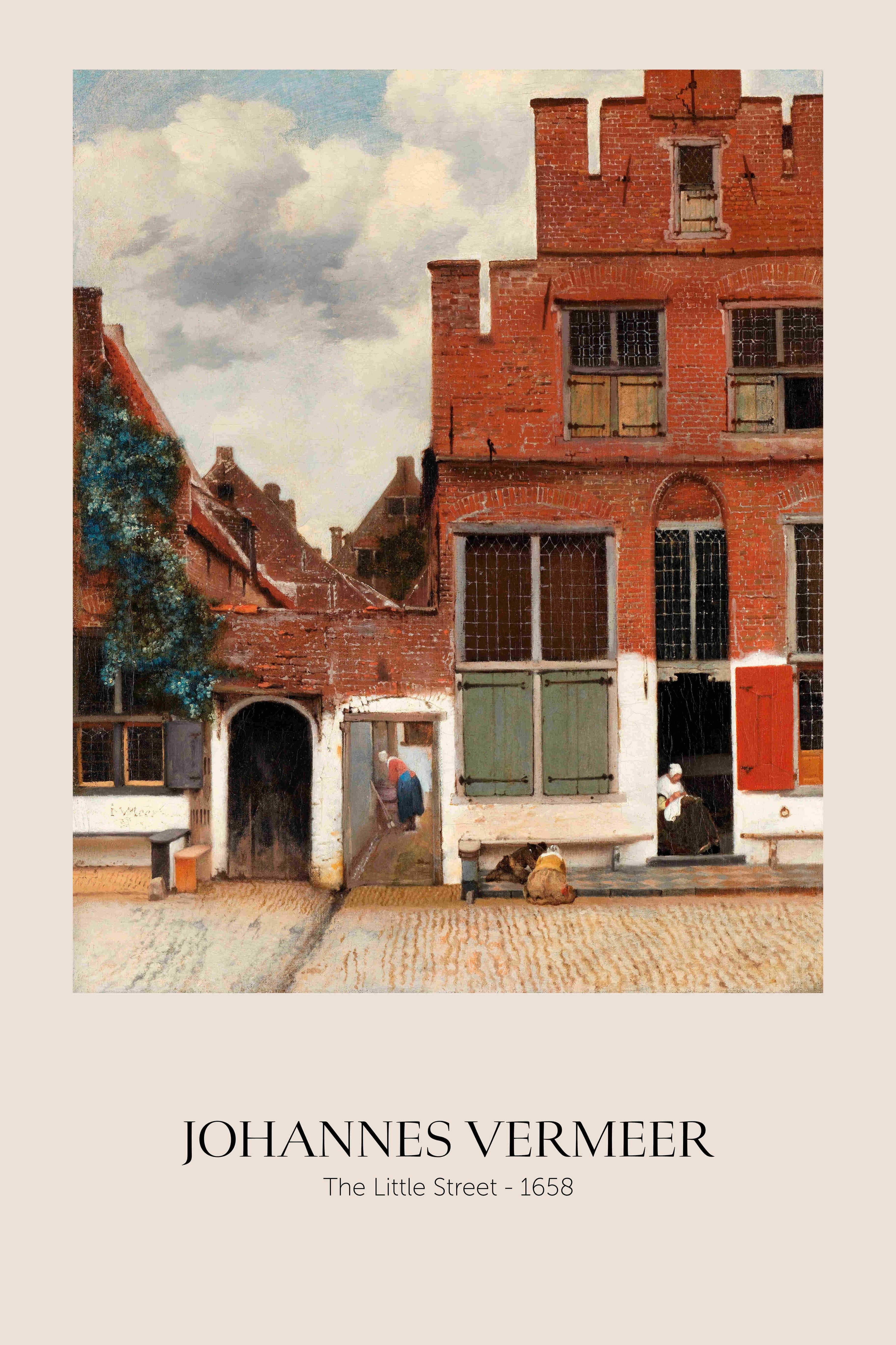 Johannes Vermeer, The Little Street - 1658