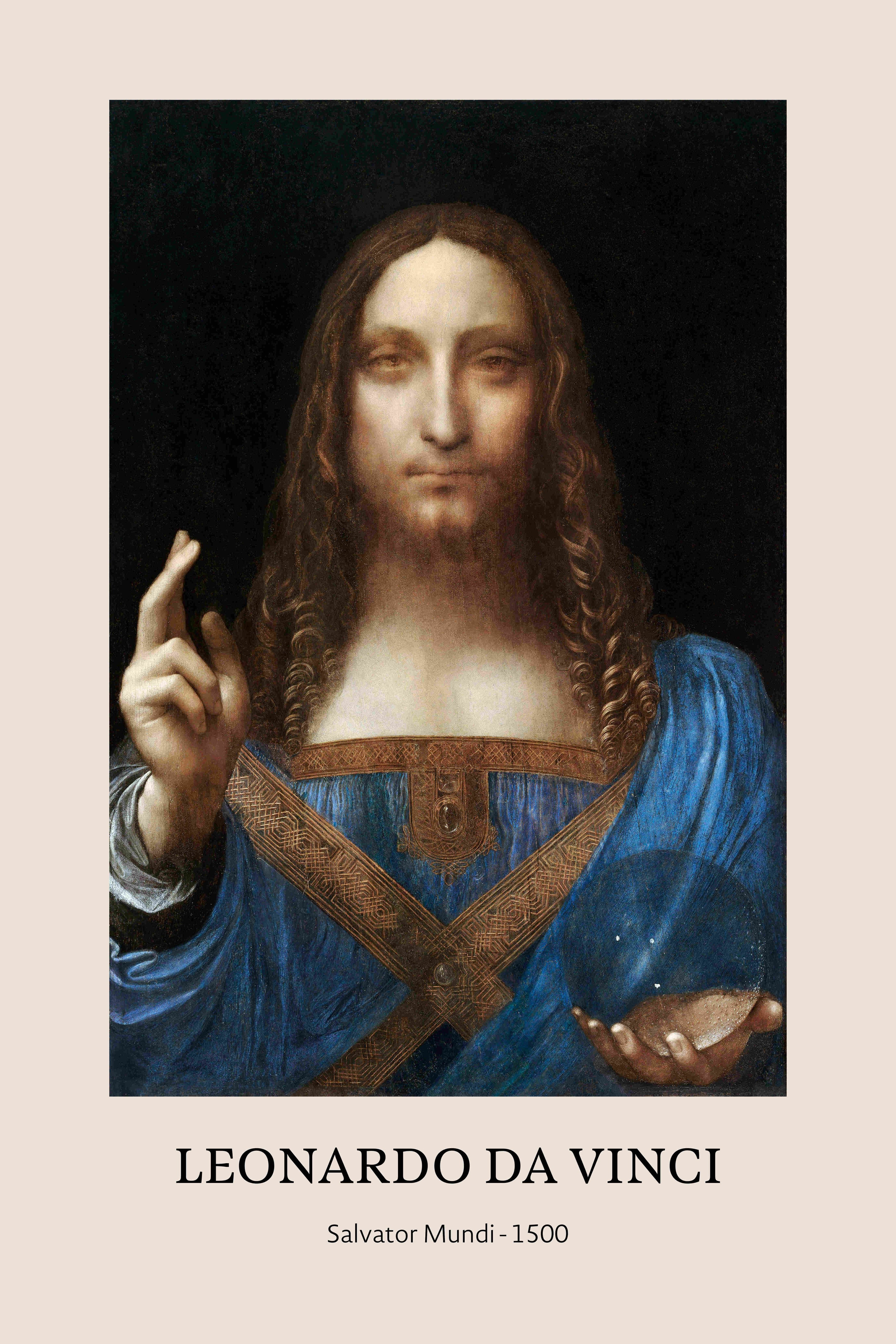 Leonardo Da Vinci, Salvator Mundi - 1500