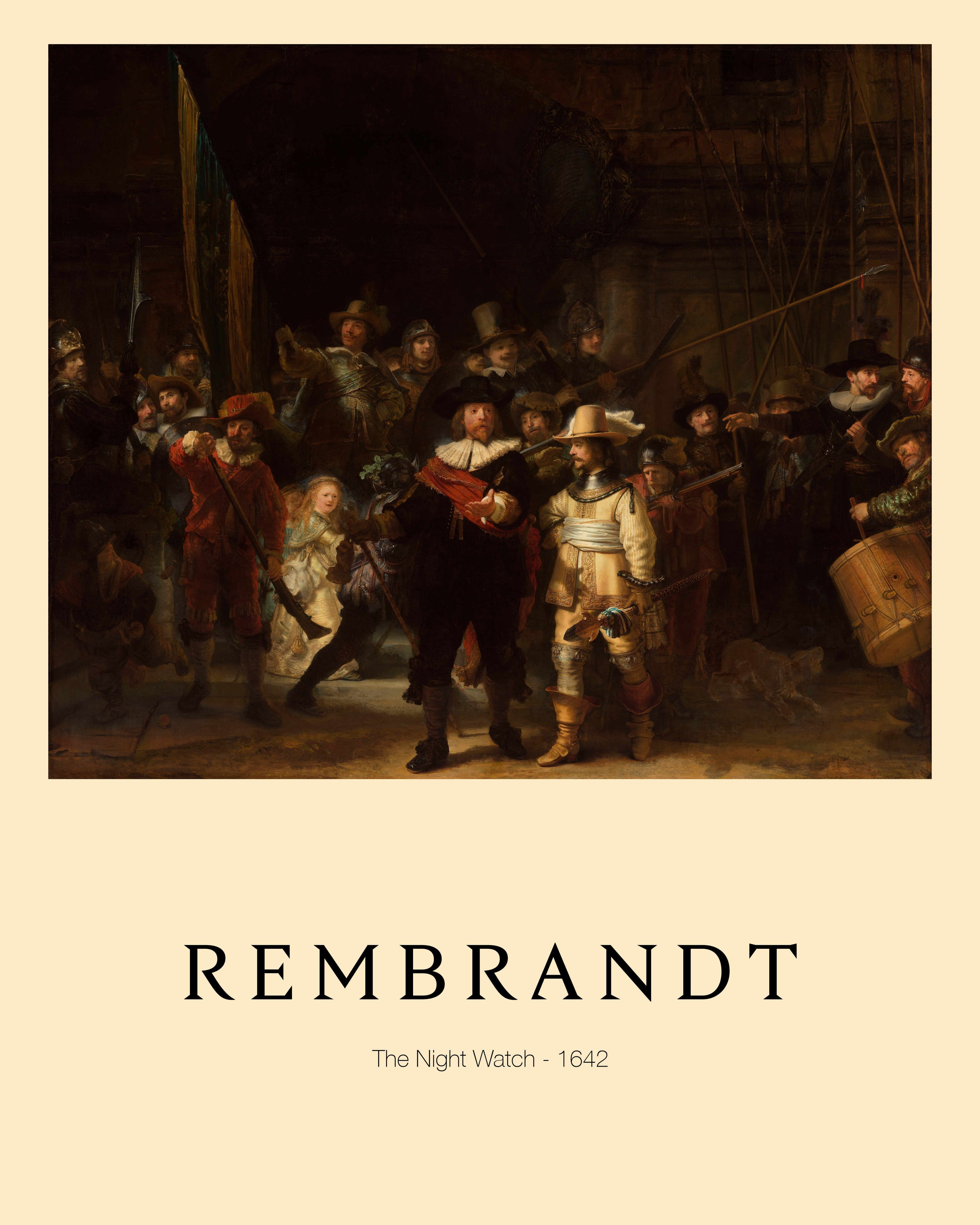 Rembrandt, The Night Watch - 1642